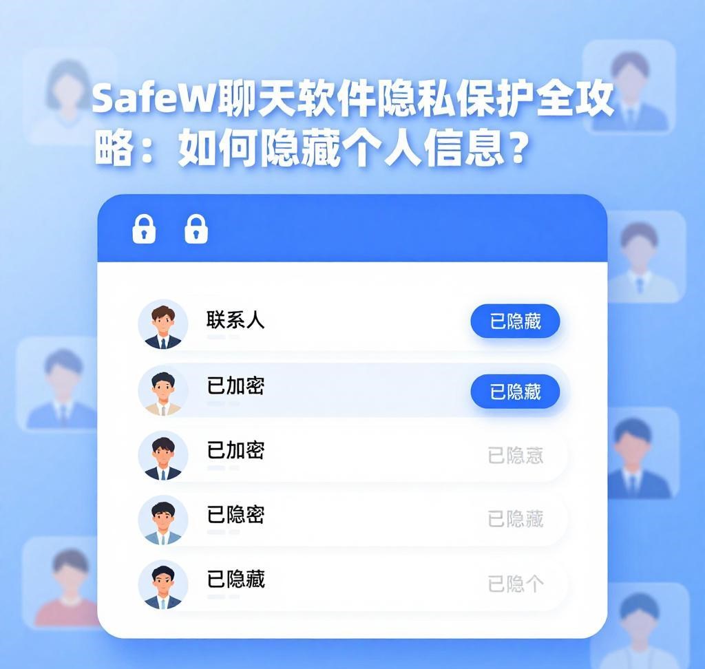 SafeW聊天软件隐私保护全攻略：如何隐藏个人信息