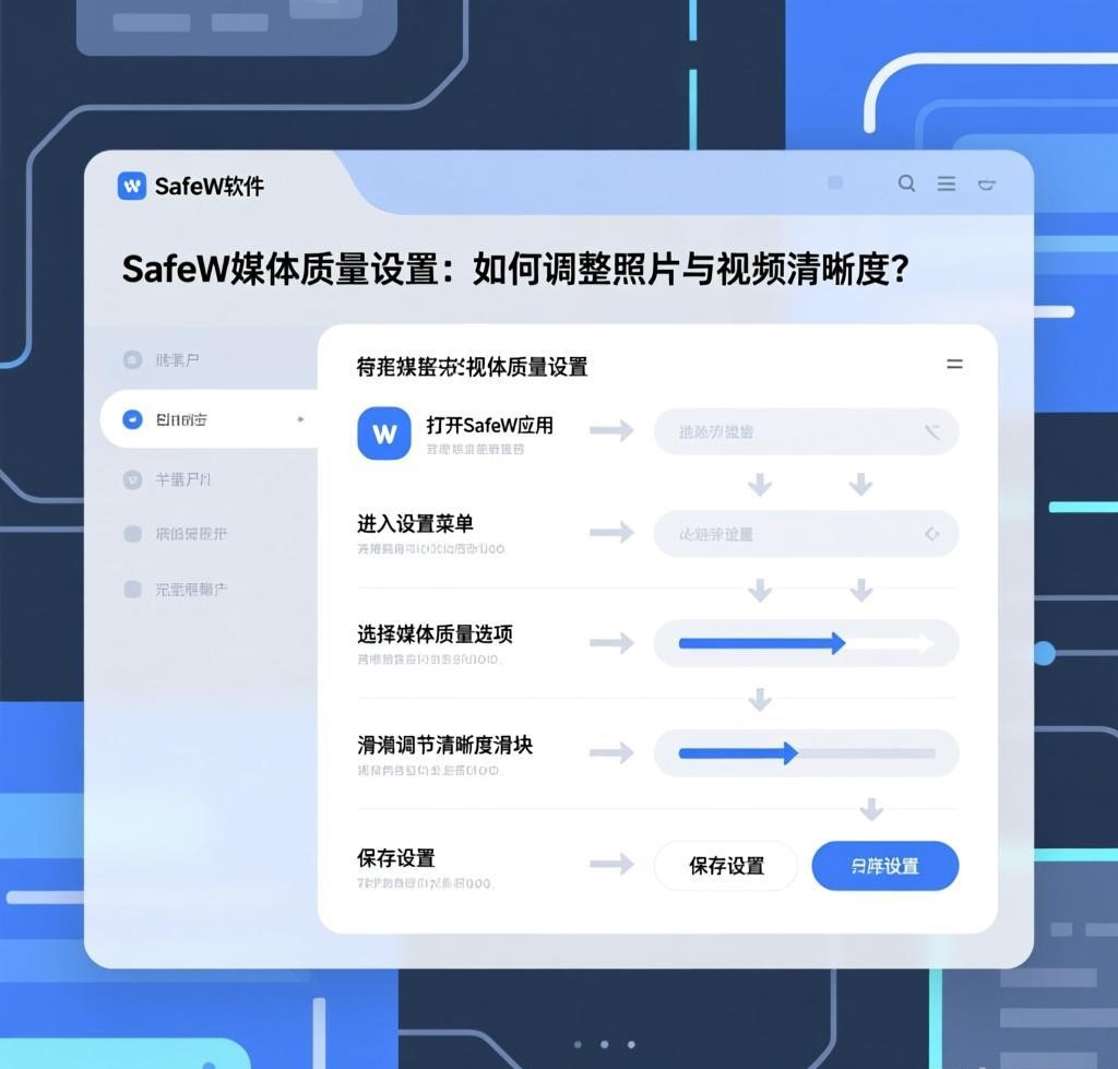 媒体质量设置：如何调整照片与视频清晰度？
